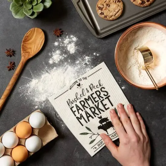 DII&reg; Farmers Market Swedish Dishcloth, 3ct. {8}