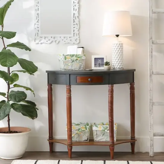 DII&reg; Small Antique White Chicken Wire Baskets with Lemon Print Liners, 3ct. {5}