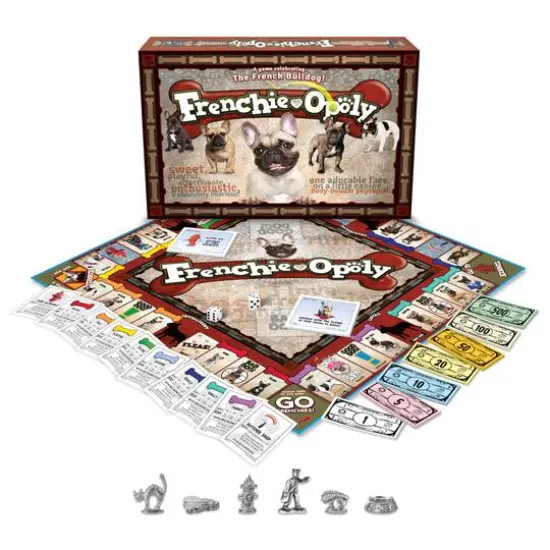 Late For The Sky Frenchie-Opoly&trade; Board Game {6}