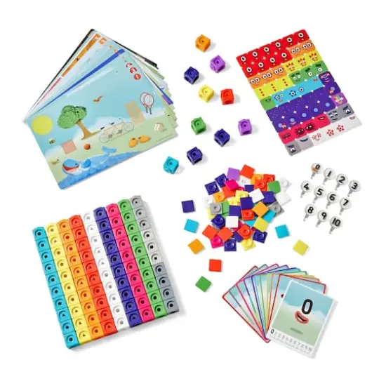 hand2mind&reg; Numberblocks MathLink&reg; Cubes 1-10 Activity Set {3}