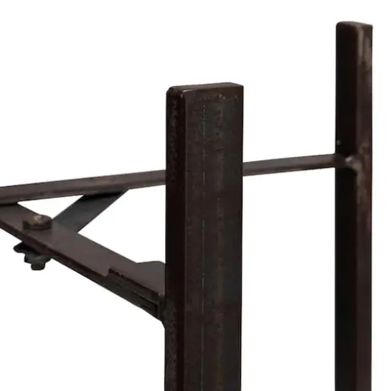 Hello Honey&reg; White & Black Corrugated Metal Planters Set {6}