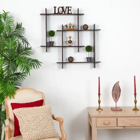 32" Floating Wall Shelves {5}