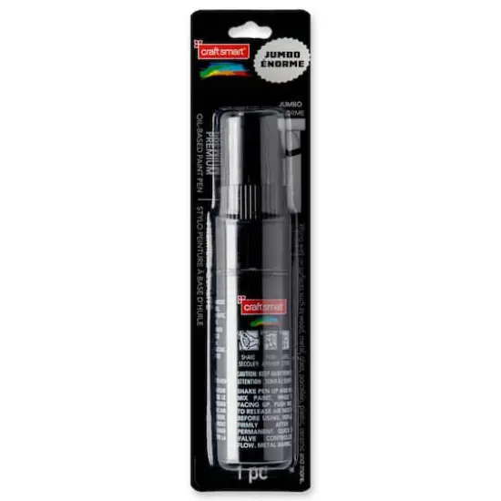 Premium Jumbo Paint Pen by Craft Smart&reg; Black {4}