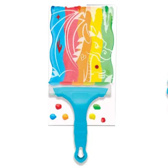 Creativity for Kids&reg; Dragon Squeegeez Magic Reveal Art {9}