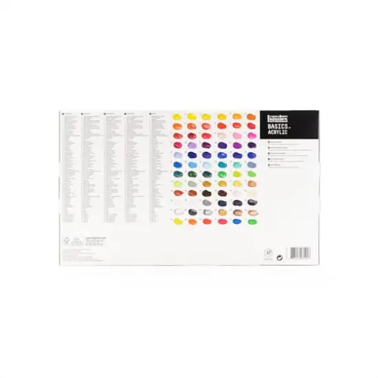 Liquitex&reg; Basics&trade; 72 Color Acrylic Paint Set {7}