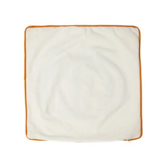 Glitzhome&reg; 18" Fall Embroidered Pumpkin Pillow Cover {9}