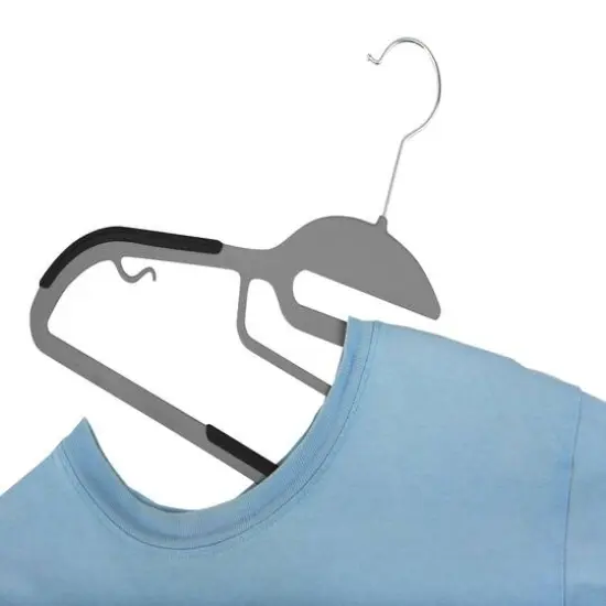 Simplify Ultimate Hangers, 8ct. Light Gray {7}