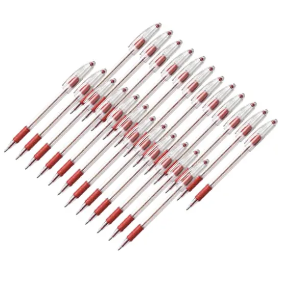 Pentel&reg; R.S.V.P.&reg; Medium Point Ballpoint 24 Pen Set Red {1}