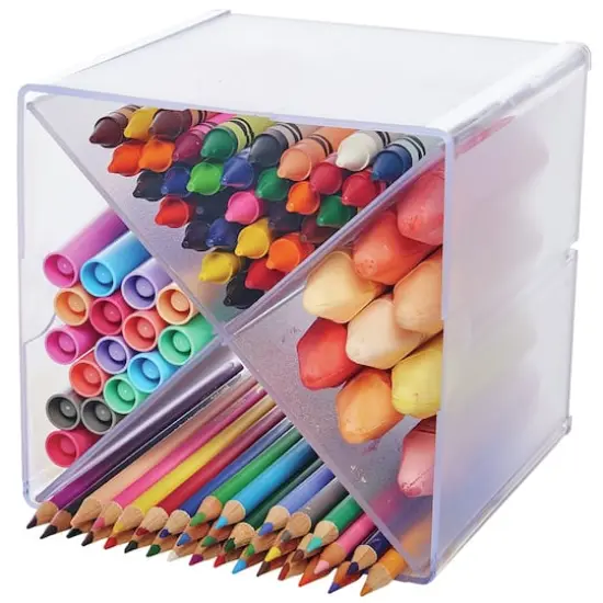 Deflecto&reg; Stackable X-Divided Storage Organizer {6}