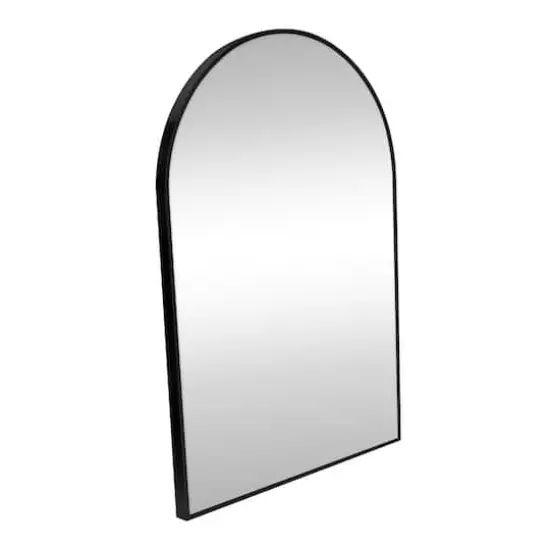 20" x 30" Black Arch Decorative Mirror by Ashland&reg; {5}