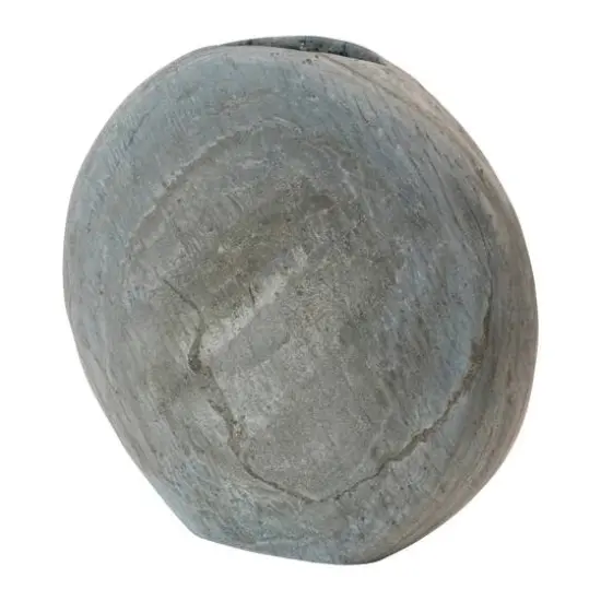 Hello Honey&reg; 10" Gray Natural Slate Vase {3}