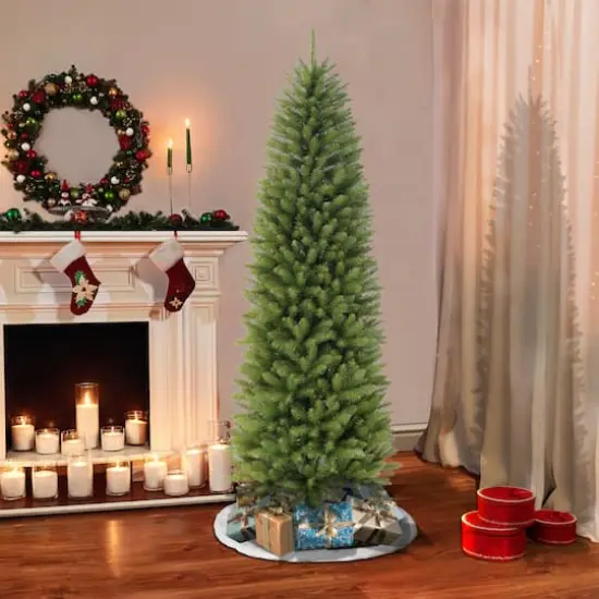 5ft. Unlit Pencil Fraser Fir Artificial Christmas Tree {3}