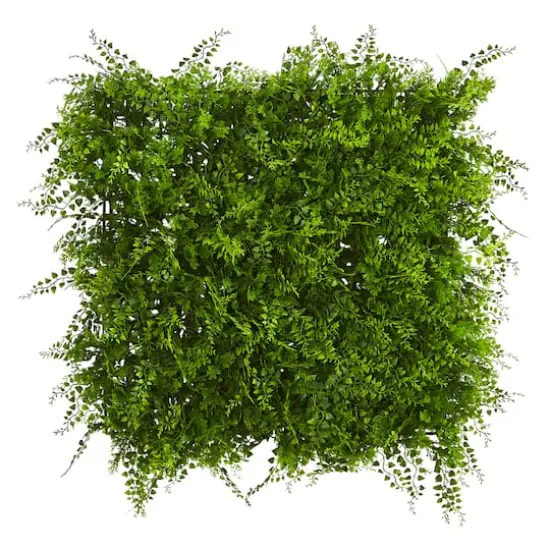 20" Lush Mediterranean Fern Wall Panel {1}