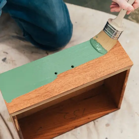 Up Paint&trade; Premium Chalk Finish Paint Green Escape {5}