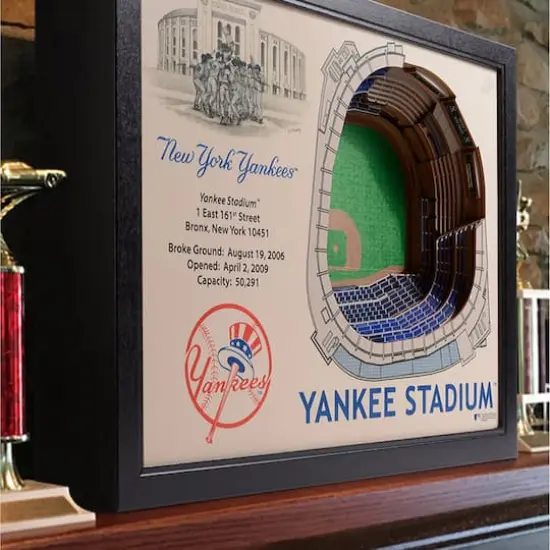 MLB 25-Layer StadiumView Wall Art New York Yankees {4}