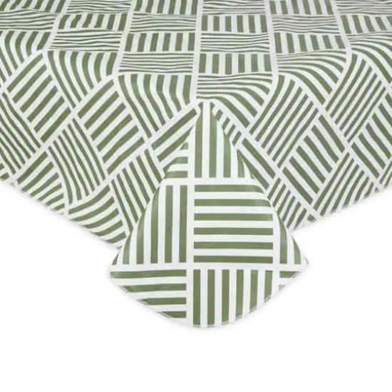 Artichoke Grid Vinyl Tablecloth 60" x 102" {3}