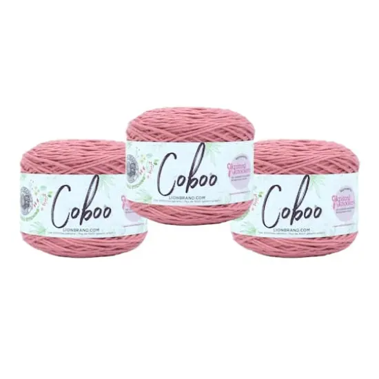 3 Pack Lion Brand&reg; Coboo&reg; Yarn Terracotta {1}