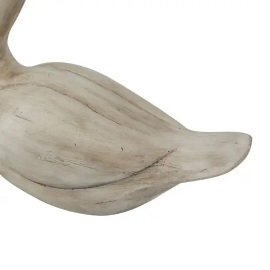 White MGO Country Cottage Garden Sculpture, 17" x 32" x 7" {5}