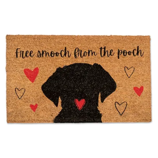 Free Smooch from the Pooch 30" x 18" Door Mat {1}