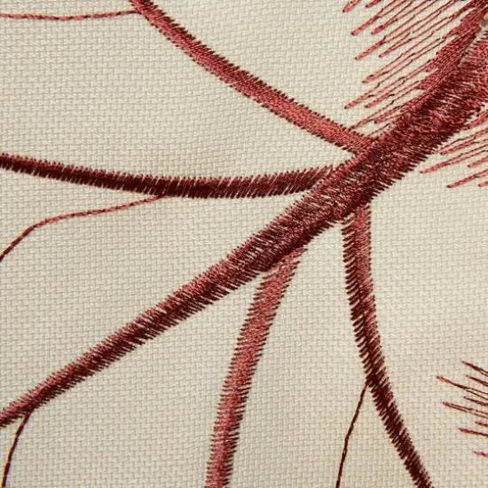 DII&reg; 108" Embroidered Maple Leaves Table Runner {5}