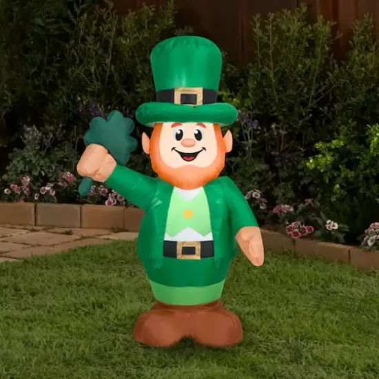 3.5ft. Airblown&reg; Inflatable Leprechaun {3}
