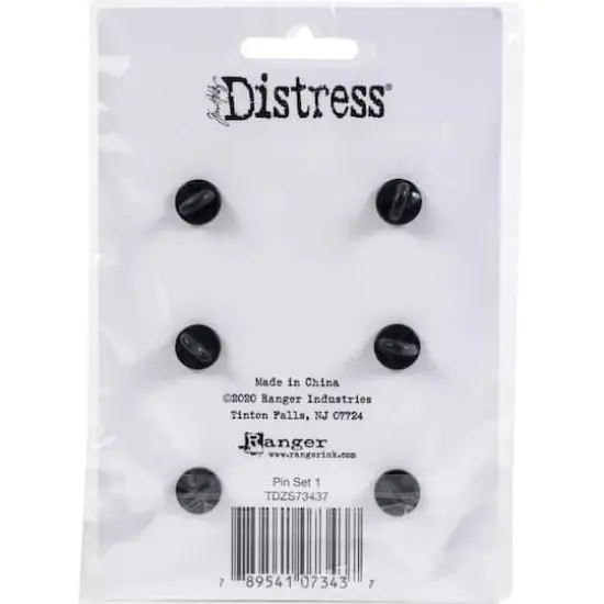 Tim Holtz&reg; Distress&reg; Enamel Collector Pin Set No.1 {3}