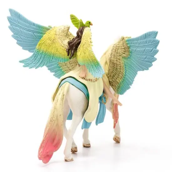 schleich&reg; Bayala&reg; Fairy Surah with Glitter Pegasus Figurine Playset {4}