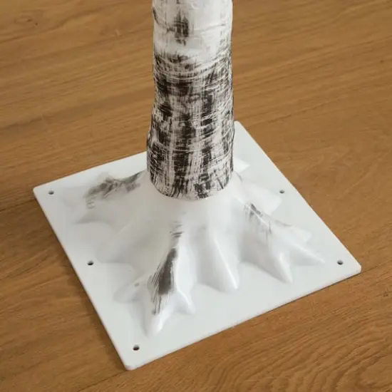 7ft. Pre-Lit White Birch Artificial Christmas Tree, Warm White LED Lights {7}