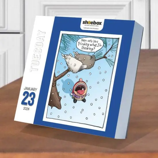 TF Publishing 2024 Shoebox Daily Desktop Calendar {4}