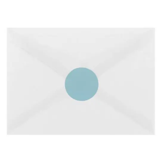 JAM Paper Circle Label Stickers Baby Blue {7}