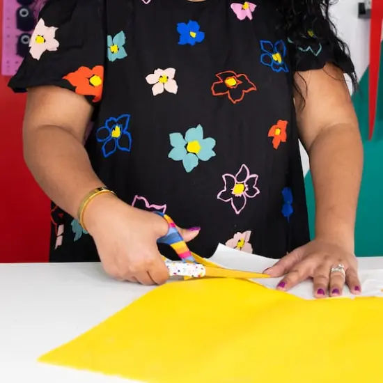 Created with Fiskars&reg; 8" Sew Bold Scissors {5}