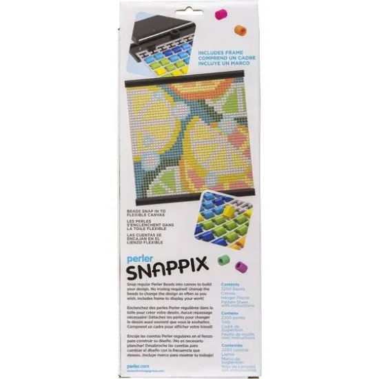 Perler&trade; Snappix&trade; Fruit Slices Fuse Beads Craft Kit {5}