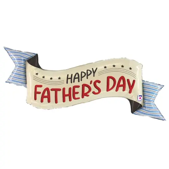 51" Fathers Day Banner Foil Balloon {1}