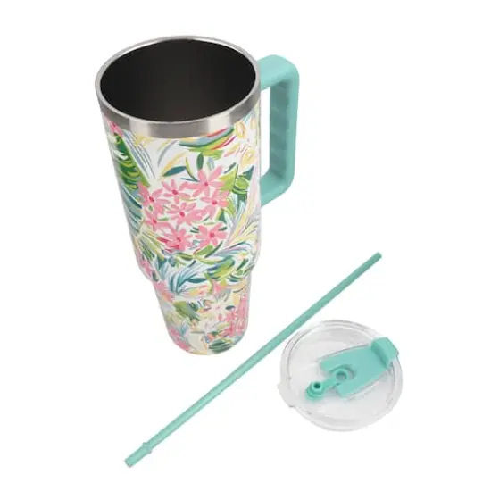 40oz. Tropical Toss Stainless Steel Insulated Tumbler by Celebrate It&trade; {3}