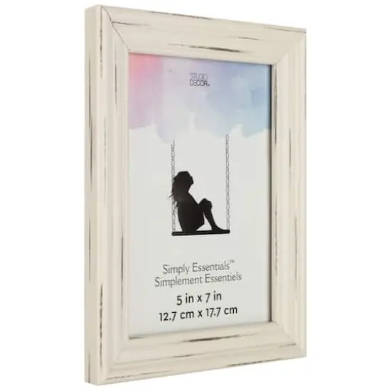 Simply Essentials&trade; Distressed White Frame by Studio D&eacute;cor&reg; {7}
