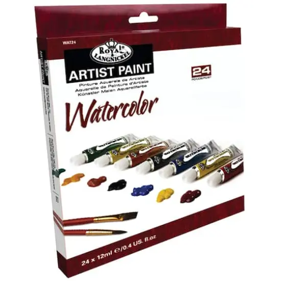 Royal & Langnickel&reg; Watercolor Artist Paint 24 Color Set {1}