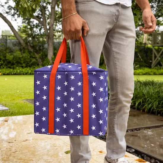 YardCandy Stars & Stripes Giant Outdoor Wooden Tumbling Tower  {4}