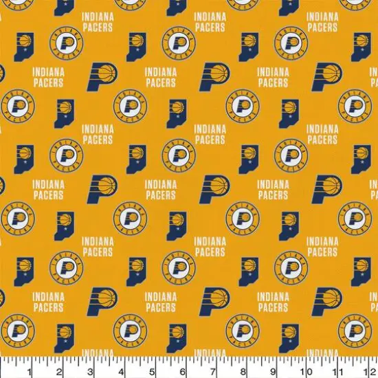 Camelot Fabrics NBA Indiana Pacers Cotton Precut Fabric Bundle {3}