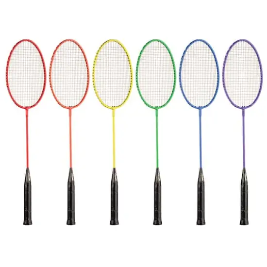 Champion Sports Tempered Steel Badminton Racket Set {1}