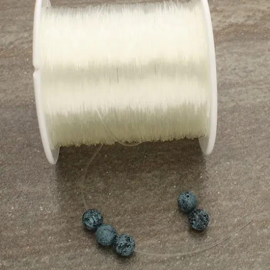 Stretch Magic&reg; 1mm Clear Bead & Jewelry Cord with Glue, 100m {5}