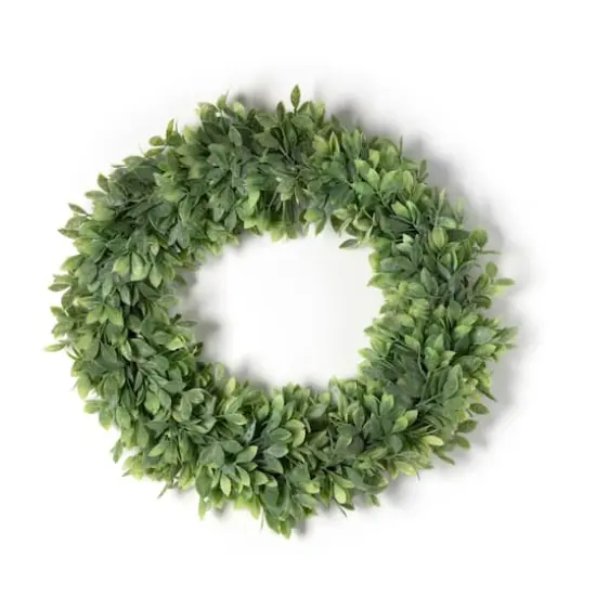 20" Plastic Foliage Wreath by Ashland&reg; {5}