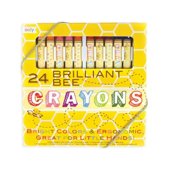 OOLY Brilliant Bee Crayons, 24ct. {1}