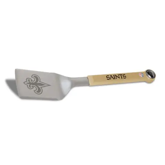 NFL Stainless Steel BBQ Spatula with Bottle Opener New Orleans Saints {4}