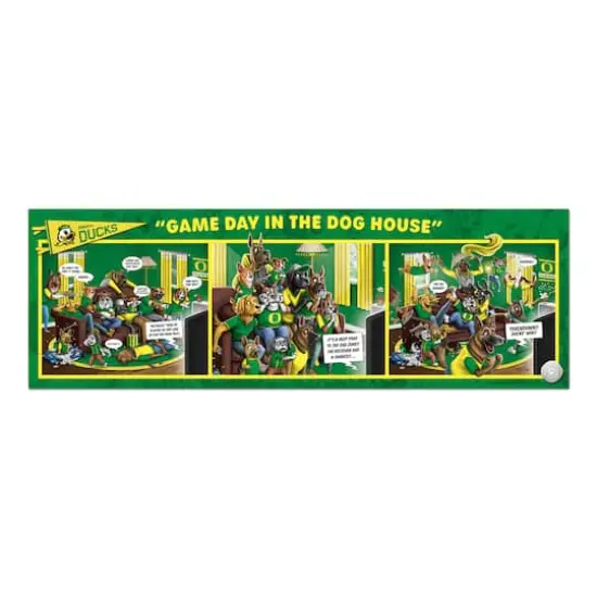College Game Day in the Dog House 1,000 Piece Puzzle Oregon Ducks {5}
