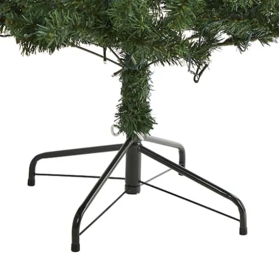 6ft. Pre-Lit Northern Tip Pine Artificial Christmas Tree, Clear LED Lights {6}