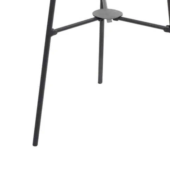 White Metal Natural Lantern, 55" x 13" x 13" {4}