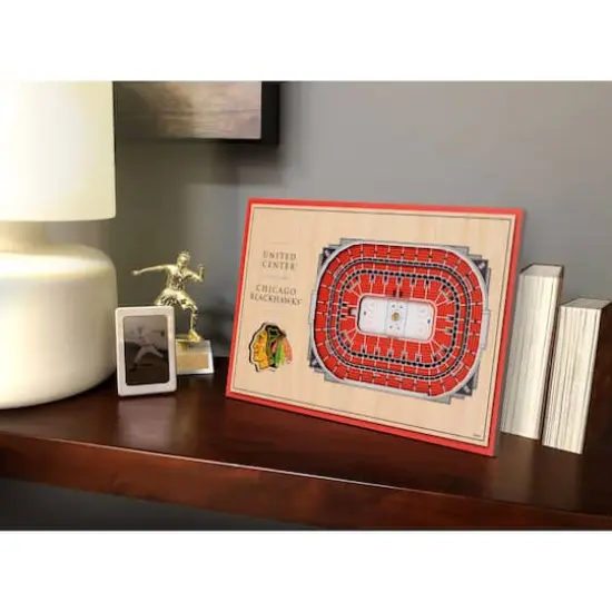 NHL 3D StadiumViews Desktop Display Chicago Blackhawks {4}