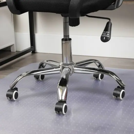 Mind Reader 47.5" Clear Rolling Chair Carpet Protection Mat {9}
