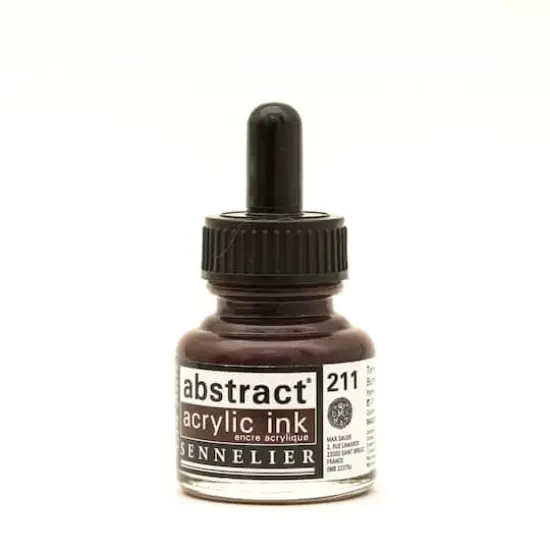 Sennelier Abstract Acrylic Ink, 30mL Burnt Sienna {1}