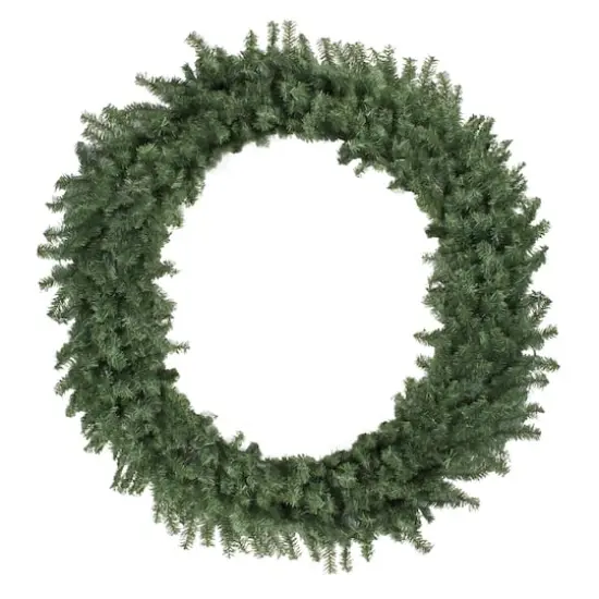 6ft. Green Canadian Pine Commercial Size Artificial Christmas Wreath {4}